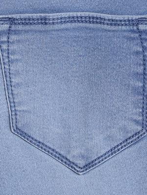 button detail high rise jeans - 16524943 - Standard Image - 5