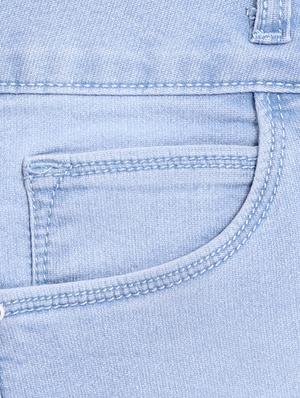button detail high rise jeans - 16524944 - Standard Image - 5