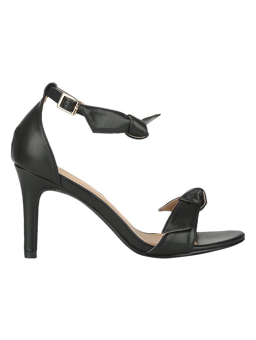 black ankle strap sandals - 16525931 - Zoom Image - 2