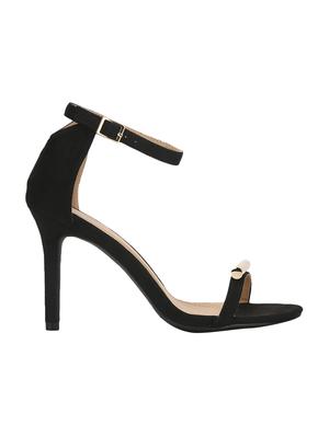 black ankle strap sandals - 16525935 - Standard Image - 2