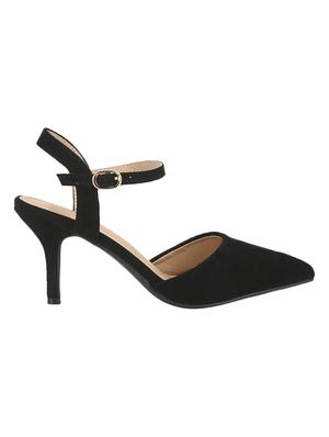 black ankle strap sandals - 16525941 - Standard Image - 2