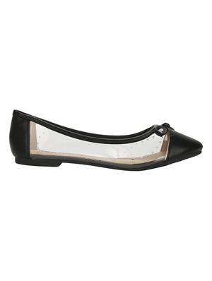 black slip on ballerinas - 16525952 - Standard Image - 2