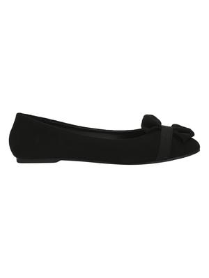 black slip on ballerinas - 16525960 - Standard Image - 2