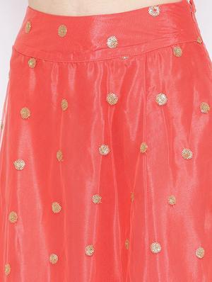 embellished flared lehenga - 16526090 - Standard Image - 5