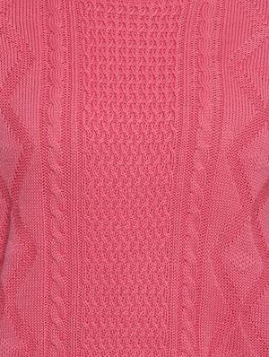 round neck woven pullover - 16526749 - Standard Image - 5