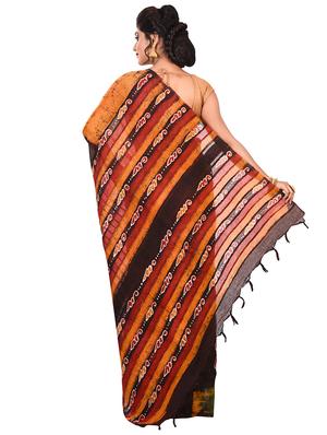 tant handloom saree with blouse - 16528324 - Standard Image - 2