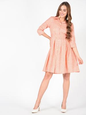 tie back belted dress - 16528365 - Standard Image - 2
