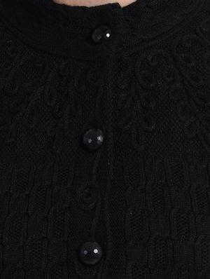 mandarin neck pocket detail cardigan - 16528706 - Standard Image - 5