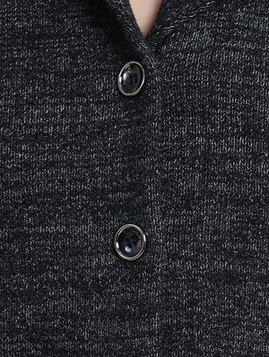 lapel neck pocket detail cardigan - 16528711 - Standard Image - 5