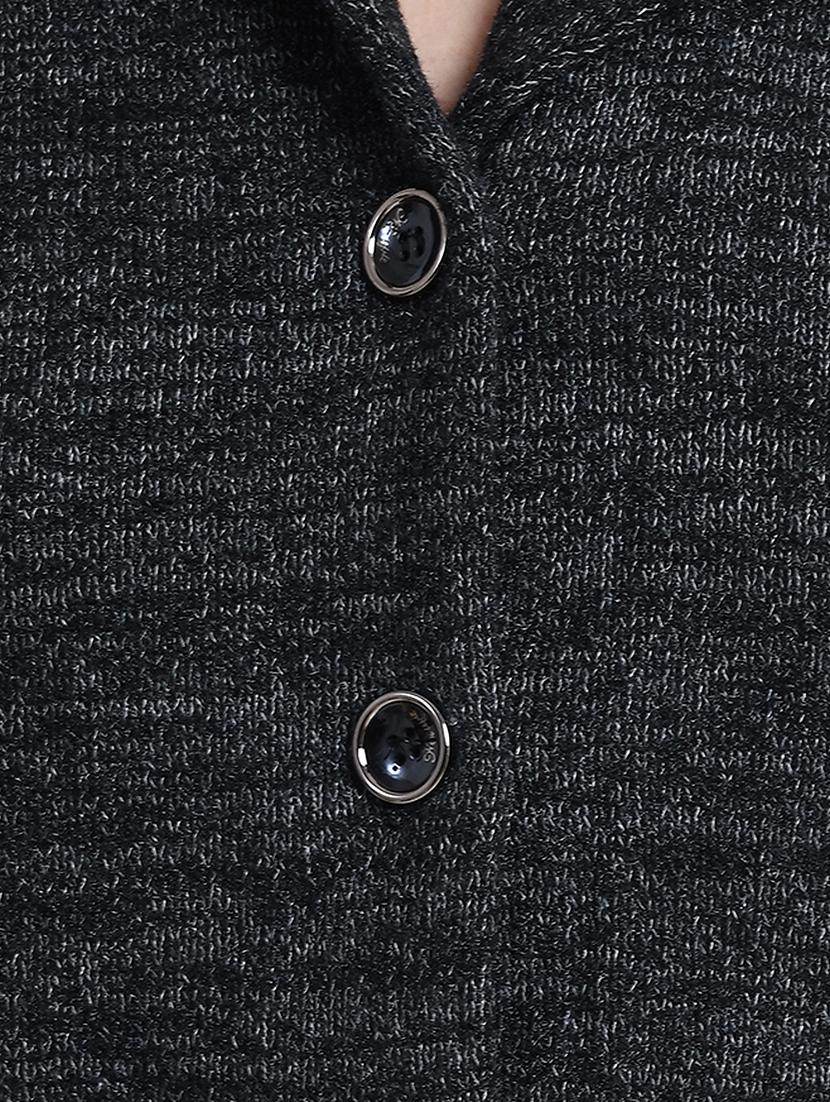 lapel neck pocket detail cardigan - 16528711 - Zoom Image - 5