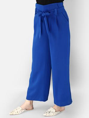 tie knot pocket detail trousers - 16528956 - Standard Image - 2