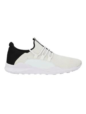 zebx white mesh lace up sport shoes - 16529486 - Standard Image - 2