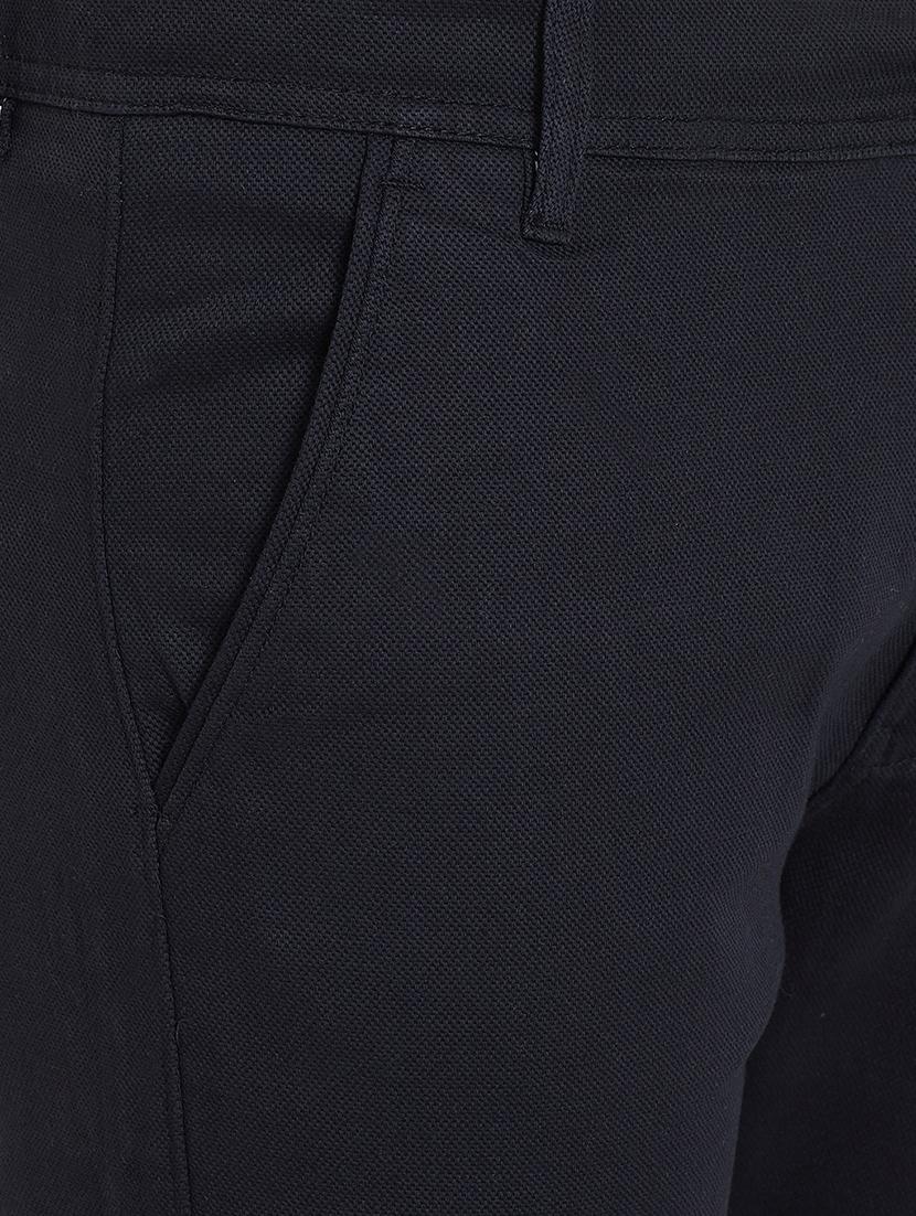 black solid chinos - 16530045 - Zoom Image - 5