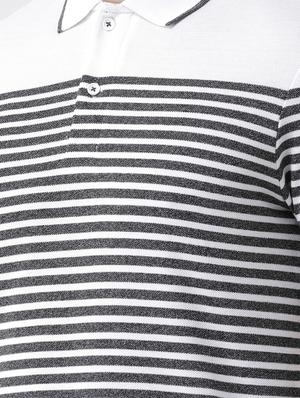 white striped polo t-shirt - 16530826 - Standard Image - 5
