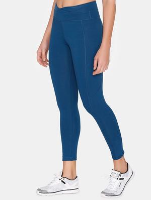 high rise solid leggings - 16530860 - Standard Image - 2