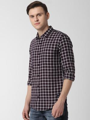 red checkered casual shirt - 16531126 - Standard Image - 2