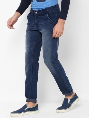 dark blue heavy washed denim jeans - 16531233 - Standard Image - 2