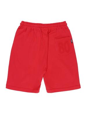 red cotton blend shorts - 16532855 - Standard Image - 2
