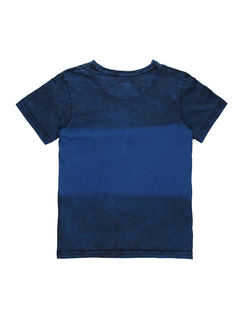 navy blue cotton tshirt - 16533083 - Zoom Image - 2