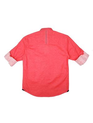 red cotton shirt - 16533553 - Standard Image - 2