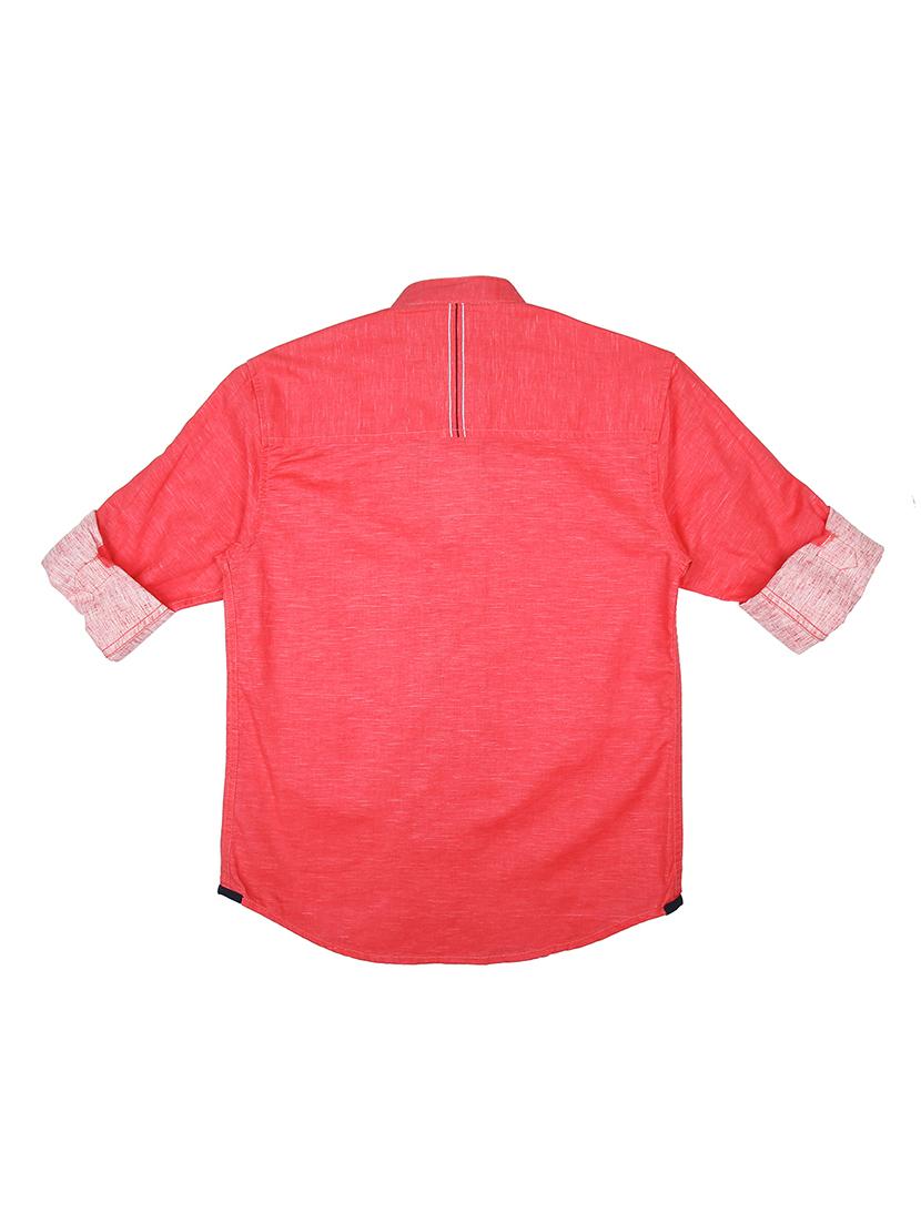 red cotton shirt - 16533553 - Zoom Image - 2