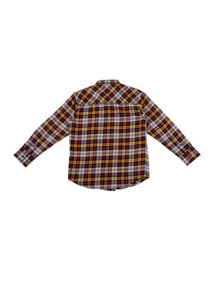 brown cotton shirt - 16533621 - Standard Image - 2