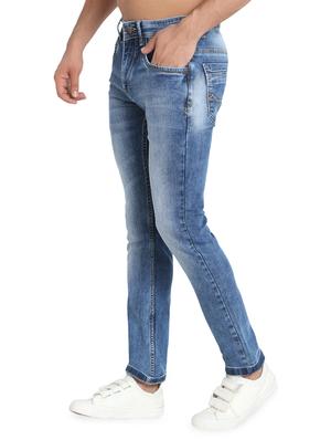 blue heavy washed jeans - 16534004 - Standard Image - 2