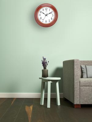Plastic Choclate Round Clock - 16535700 - Standard Image - 2