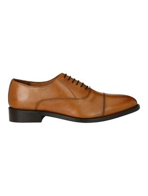 missali shoes tan leather lace-up oxfords - 16535732 - Standard Image - 2