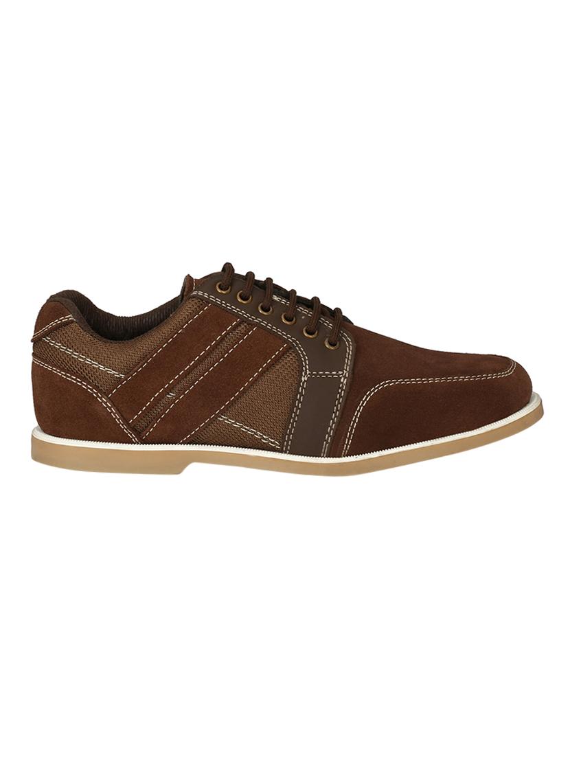missali shoes brown leather lace up shoes - 16535764 - Zoom Image - 2