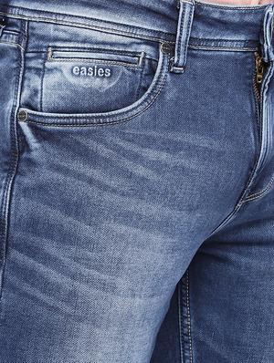 blue heavy washed denim jeans - 16536194 - Standard Image - 5