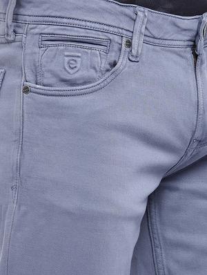 grey plain denim jeans - 16536199 - Standard Image - 5