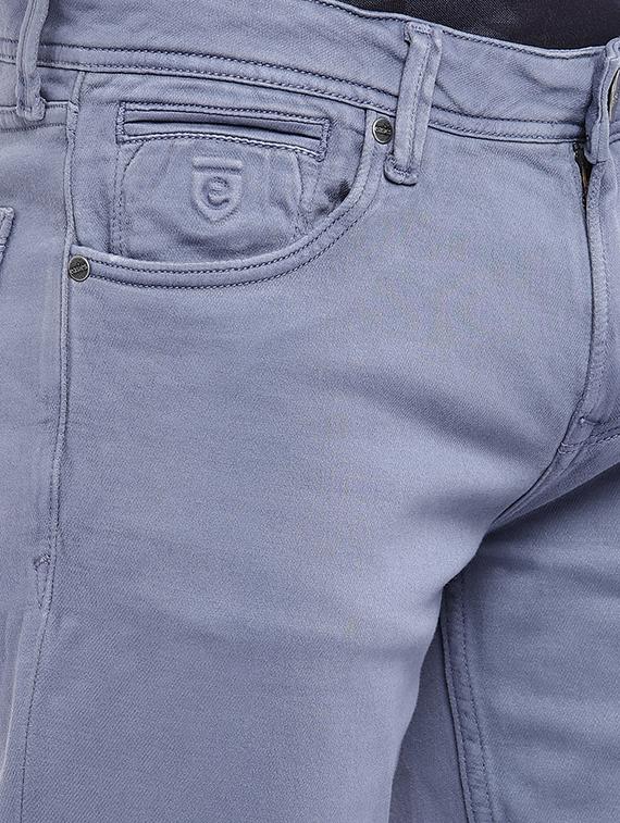 grey plain denim jeans - 16536199 - Zoom Image - 5