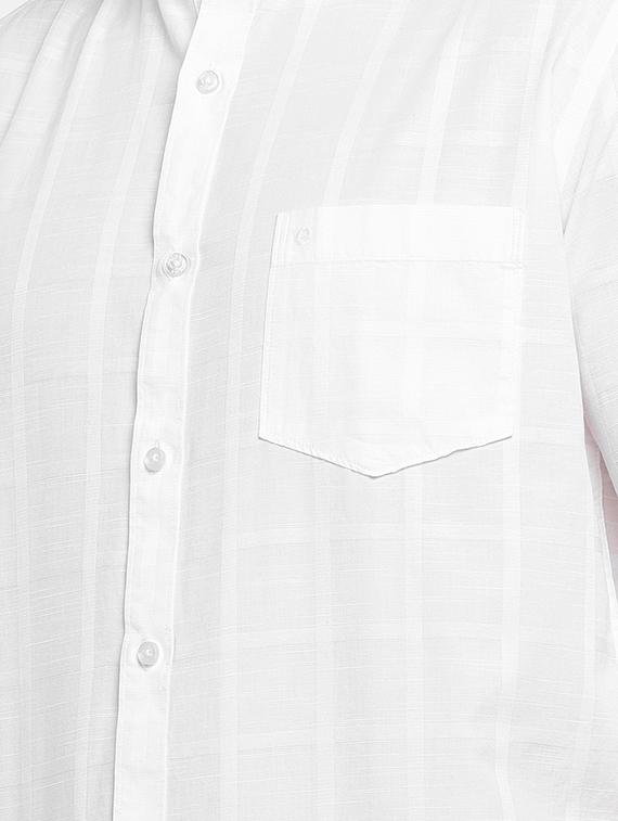 white checkered casual shirt - 16536248 - Zoom Image - 5