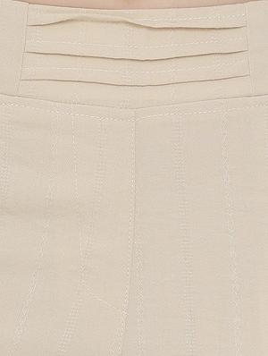 high rise pleated waist trouser - 16536403 - Standard Image - 5