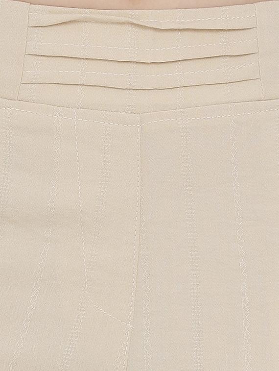 high rise pleated waist trouser - 16536403 - Zoom Image - 5