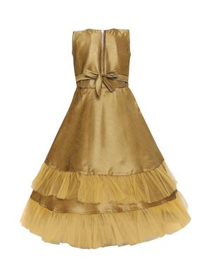 gold silk blend twin sets & jump suit - 16539144 - Standard Image - 2