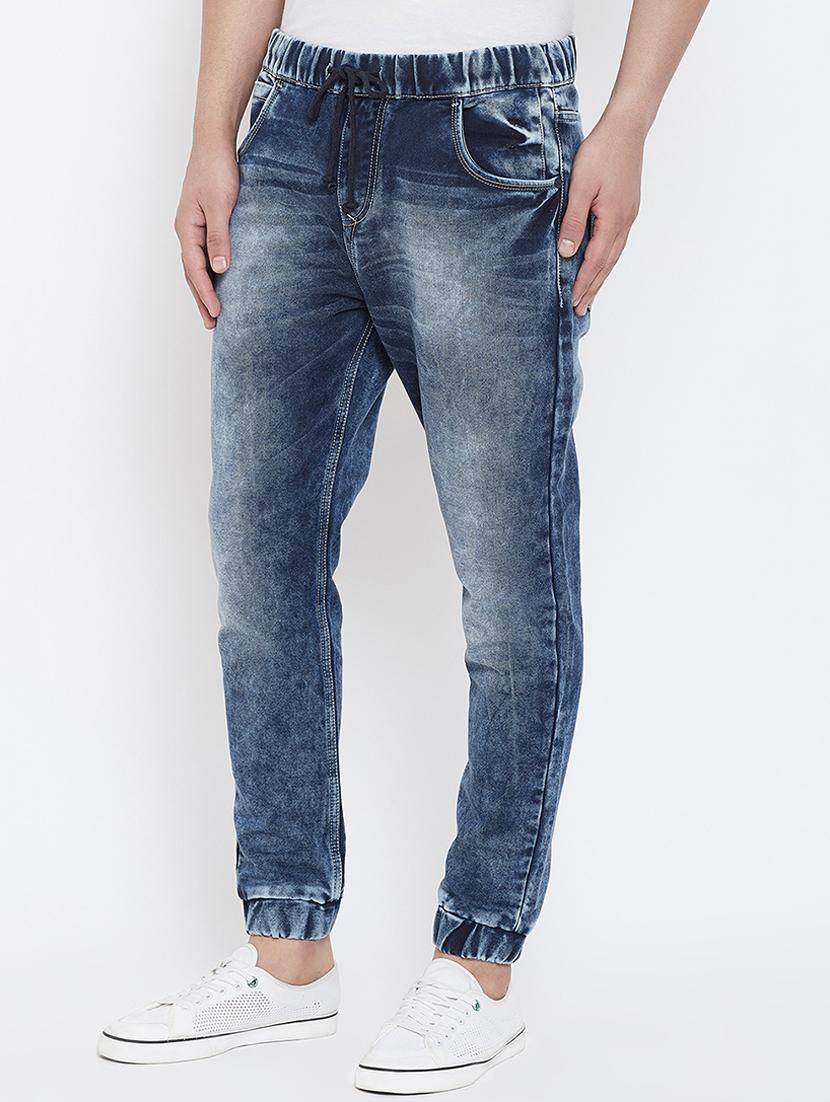blue washed joggers - 16539703 - Zoom Image - 2