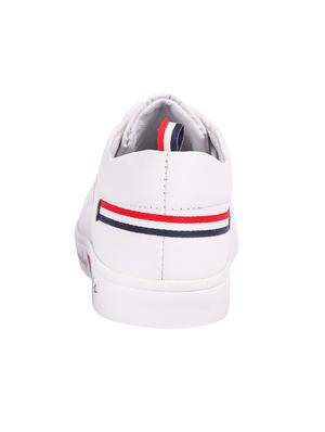 longwalk white leatherette lace-up sneakers - 16540846 - Standard Image - 2