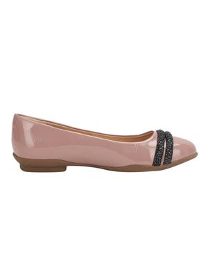 van heusen pink patent leather slip on ballerinas - 16541555 - Standard Image - 2