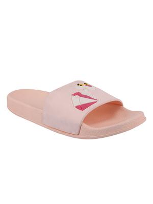 do bhai pink panther rubber flip flops - 16542474 - Standard Image - 2
