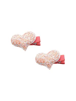jewelz pair of heart shaped clips for your little ones - 16542673 - Standard Image - 2
