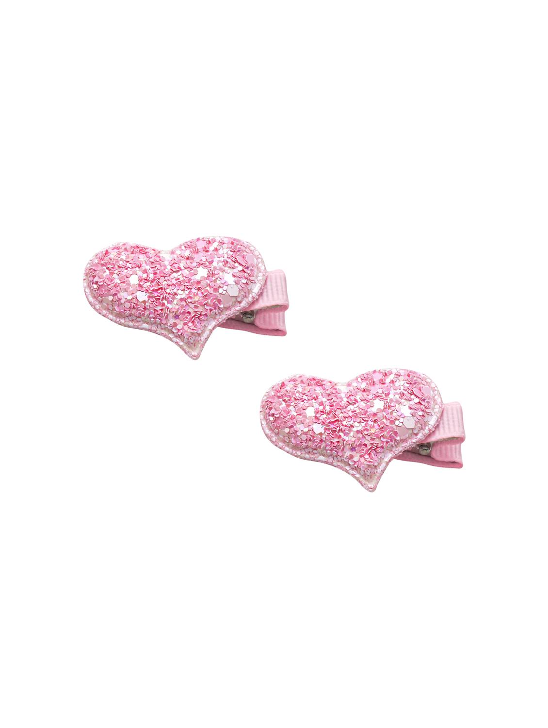 jewelz pair of light pink heart shaped clips for your little ones - 16542675 - Zoom Image - 2