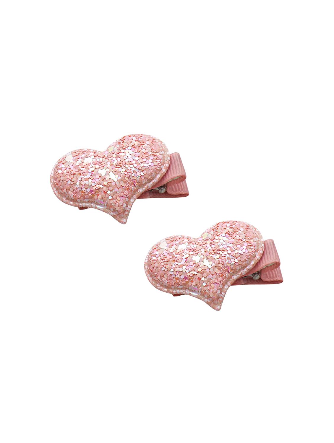 jewelz pair of pink heart shaped clips for your little ones - 16542677 - Zoom Image - 2