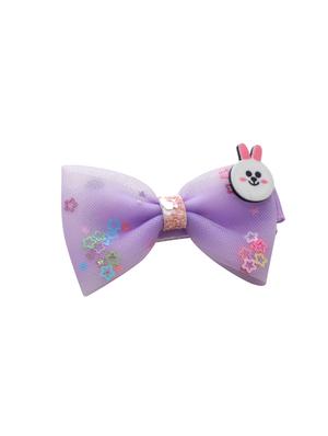 jewelz bunny and bow shaped hair clip with multi shiny stars for kids - 16542704 - Standard Image - 2