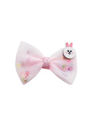 jewelz bunny and bow shaped hair clip with multi shiny stars for kids - 16542706 - Standard Image - 2