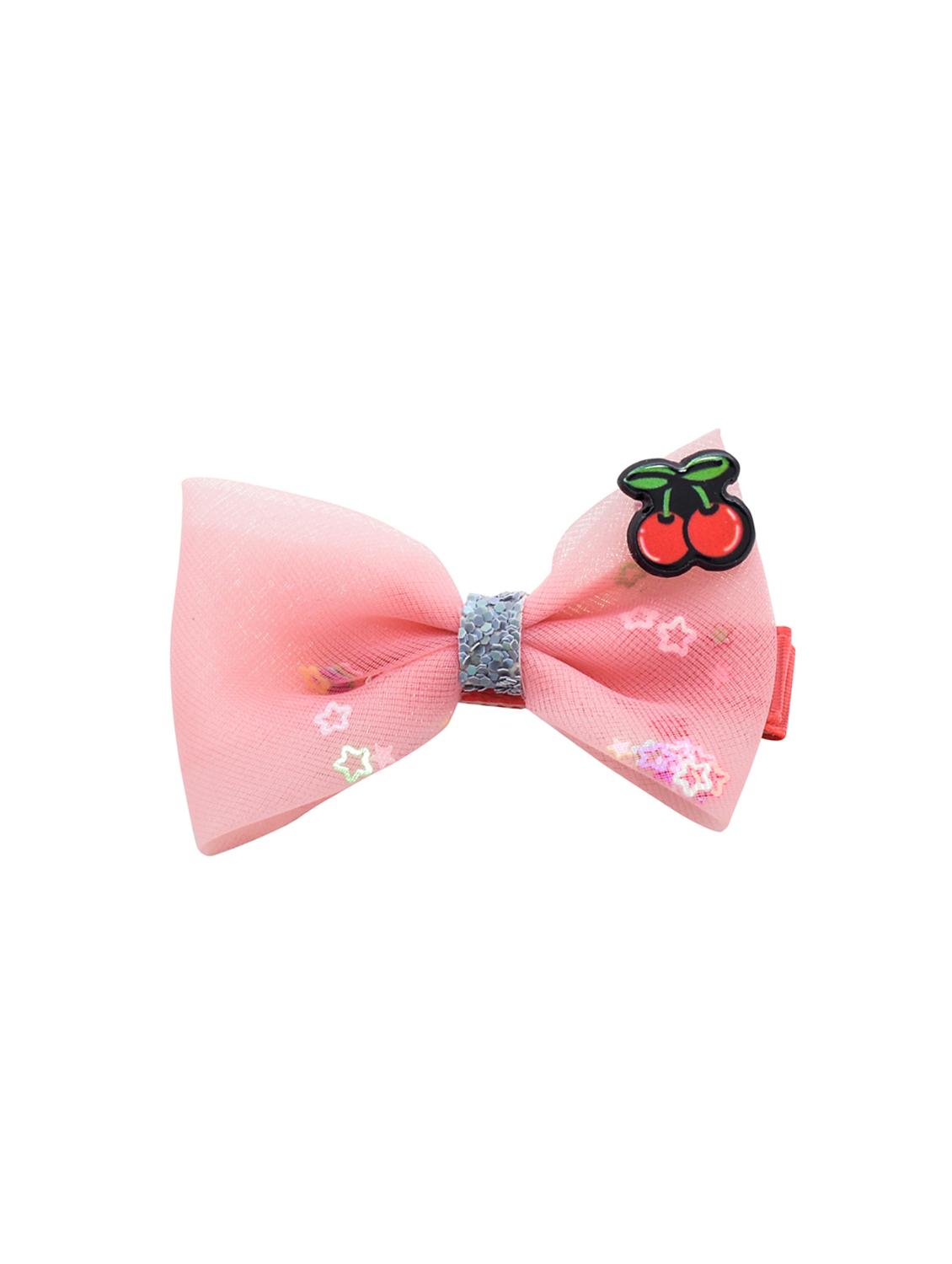 jewelz cherry and bow shaped hair clip with multi shiny stars for kids - 16542715 - Zoom Image - 2