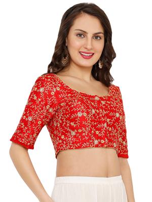 embroidered blouse - 16543668 - Standard Image - 2