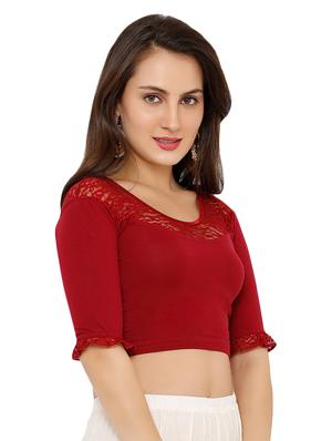 bell sleeves solid blouse - 16543705 - Standard Image - 2