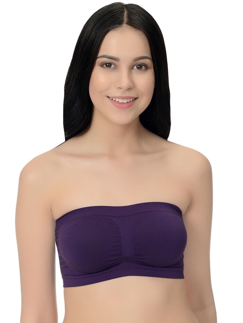 set of 2 solid tube bra - 16544448 - Zoom Image - 2
